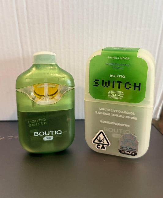 Boutiq v4 glow 2G dual flavor